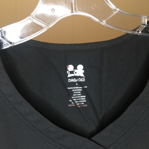 Dagacci Black Scrub Set Large - Picture 2 of 6